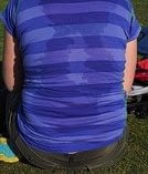 man sweating